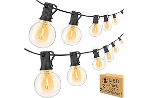 100ft Outdoor String Lights: Brighten Your Outdoor Space with Style and Durability