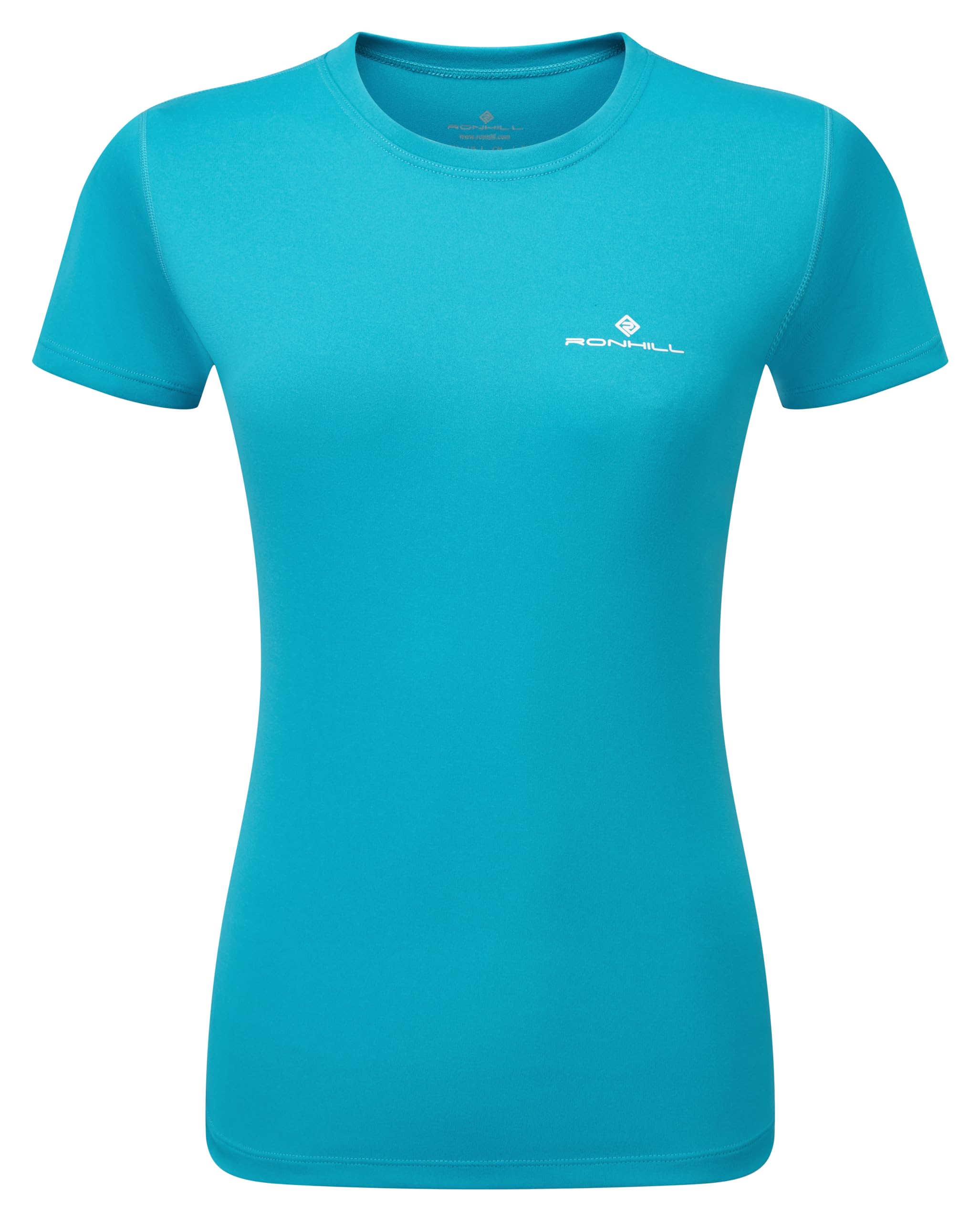 Ronhill Running Wmn's Core S/S Tee Veste D'échauffement, Bleu Azur