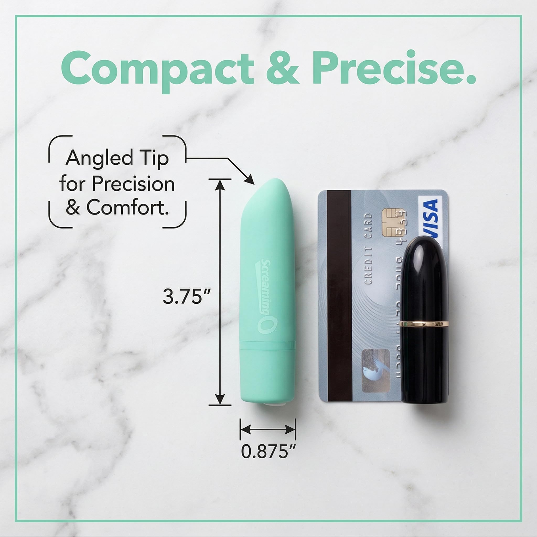 Amazon.com: Screaming O Charged Positive Bullet Vibrator for Women - Slim  Mini Vibrator with 20 Rumbling Vibration Modes, Rechargeable Waterproof  Vibrating Sex Toy for Her