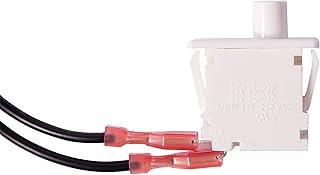 Gardner Bender GSW-26 Electrical Door Switch, SPST, Normally On- Mom OFF, 16 A/125V AC, (Repl. for GSW-SK), White