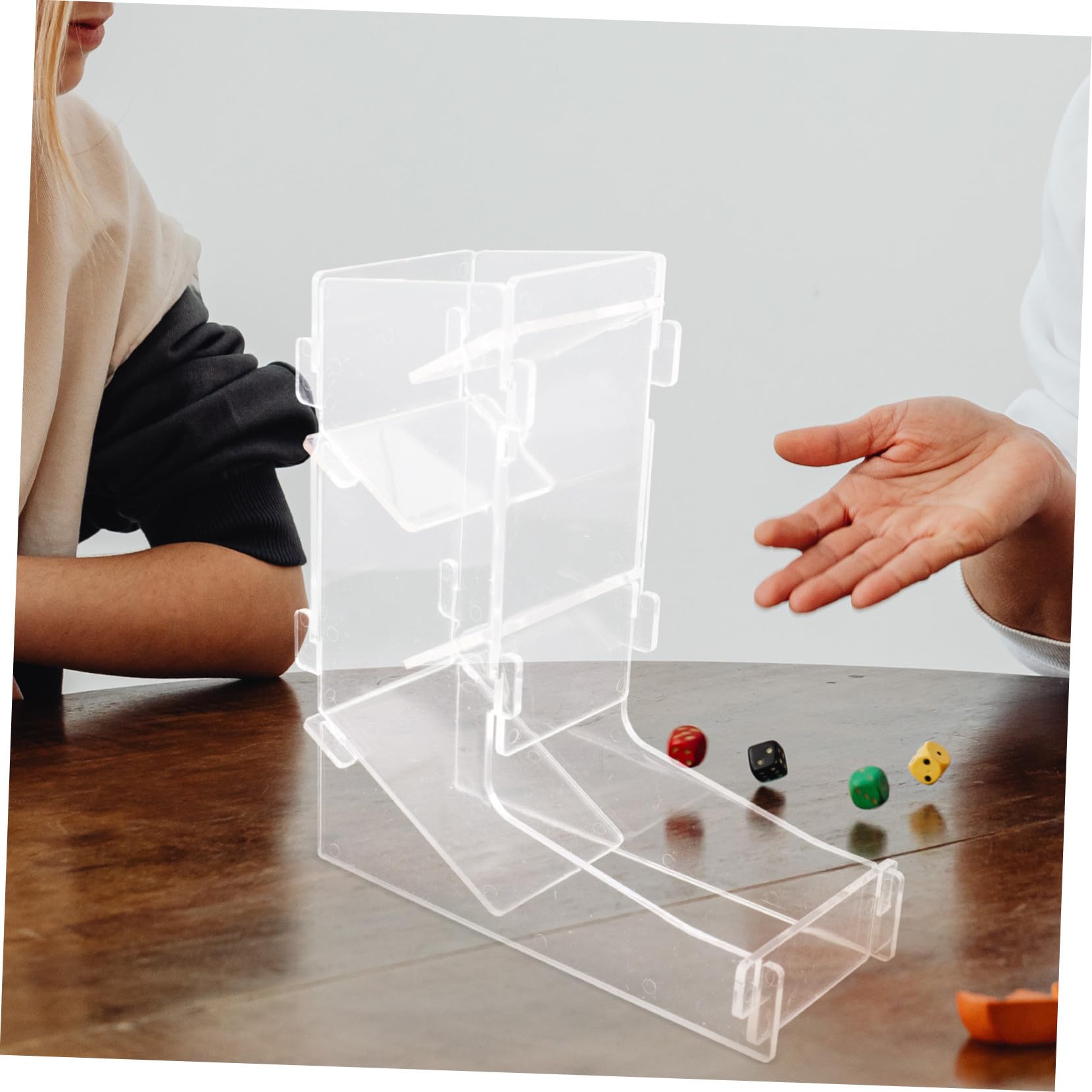 Tour à Dés Décorative en Acrylique pour Jeux de Société