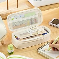 Vista 50 de EASTHILL - Estuche grande de lápices, bolígrafos para niñas adolescentes, Verde