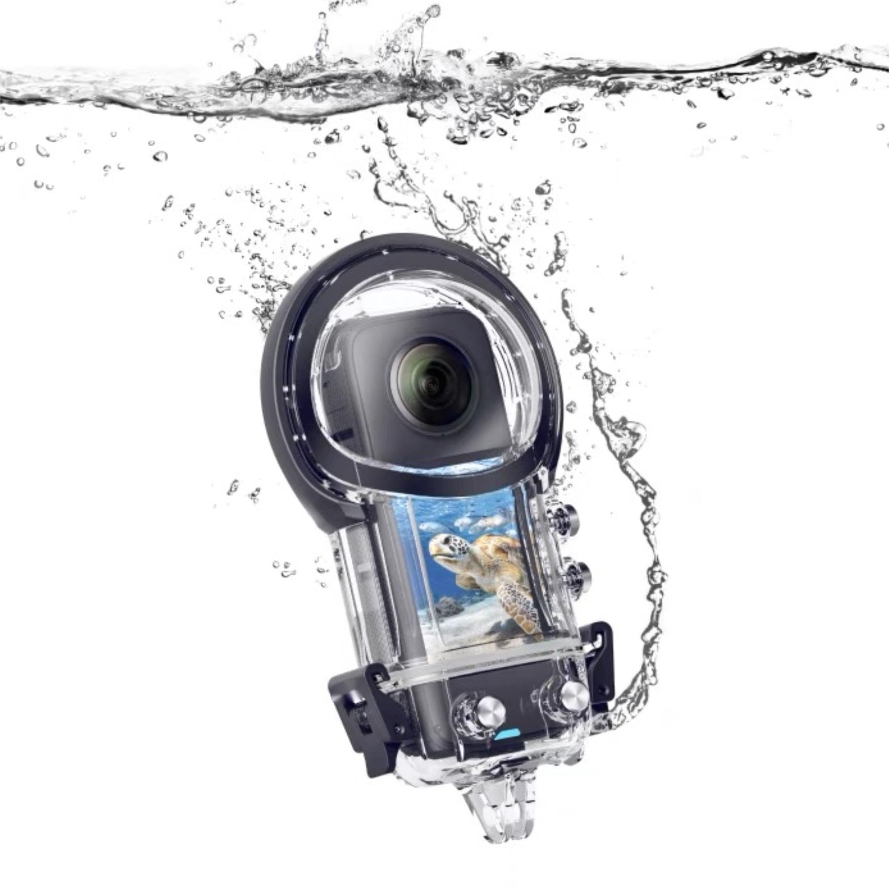 Custodia Subacquea per ONE X3 - Custodia Subacquea per Fotocamera Impermeabile IPX8 da 164 Piedi con Staffa, Vetro Temperato Resistente