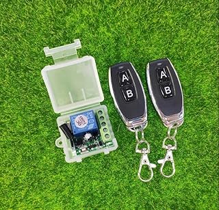 Universal 433mhz DC12V 1CH 10A Relay Switch Wireless Remote Control Lighting Switch Transmitter & Receiver Electric Door Lock - (Size: 315mhz)