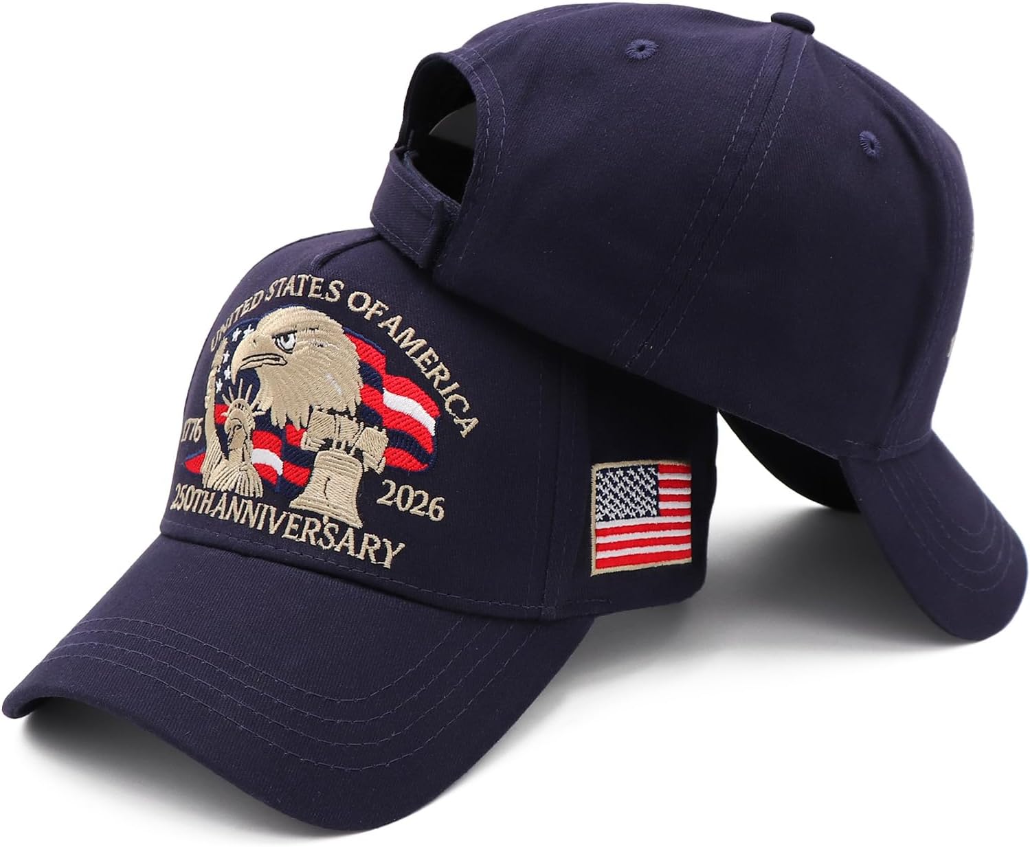250 Anniversary USA Hat America 250 Merchandise - United States 250th Anniversary 1776-2026 Eagle Hat - Image 6