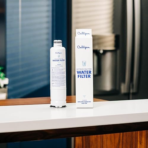 Vista 6 de Culligan CUSCIN Filtro de agua para refrigerador Reemplazo para filtro de agua Samsung (HAF-CIN) Reemplazar cada 6 meses Paquete de 1