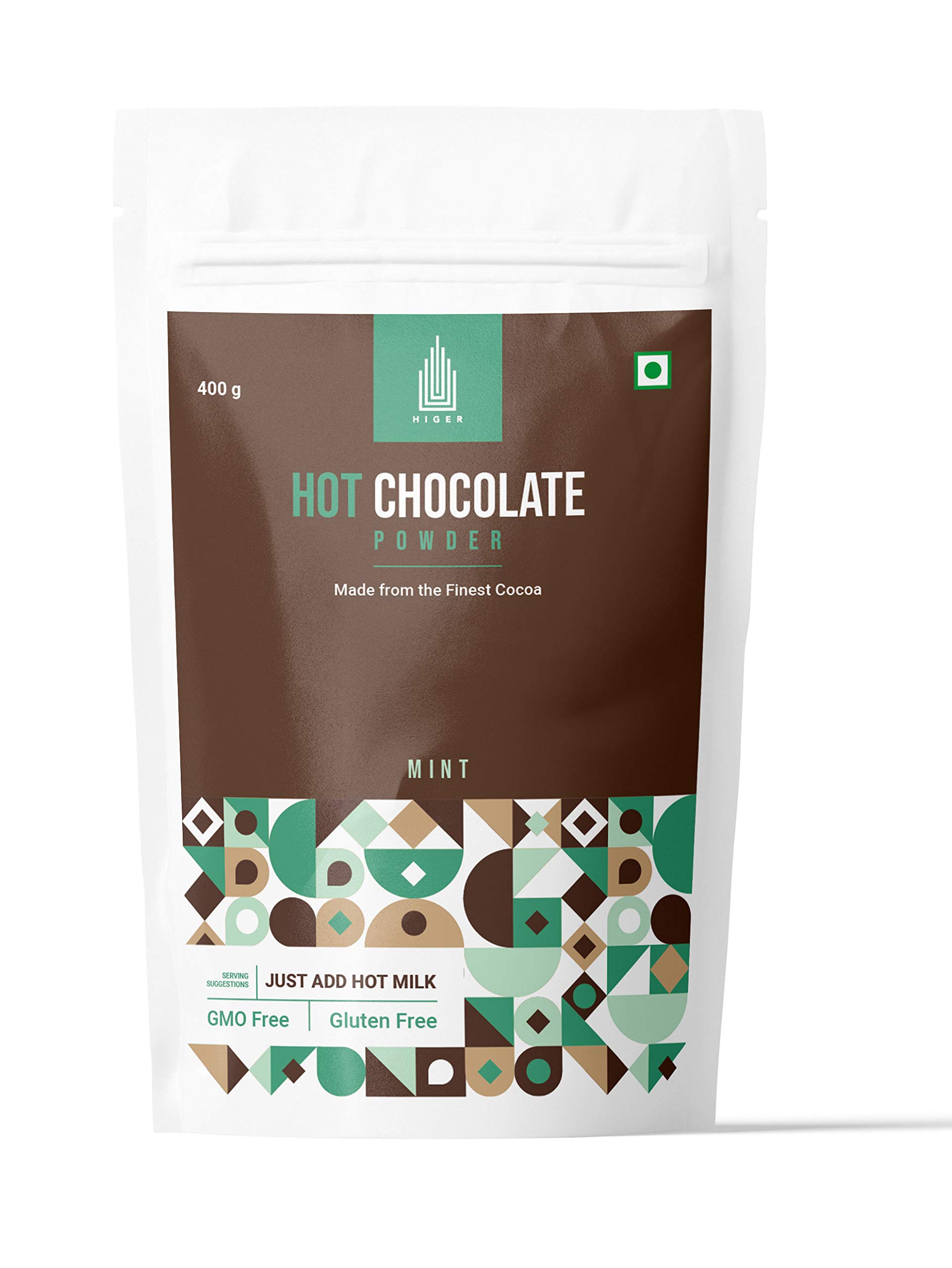 HIGER HOT CHOCOLATE POWDER Chocolate Mint Powder 400G-image-29