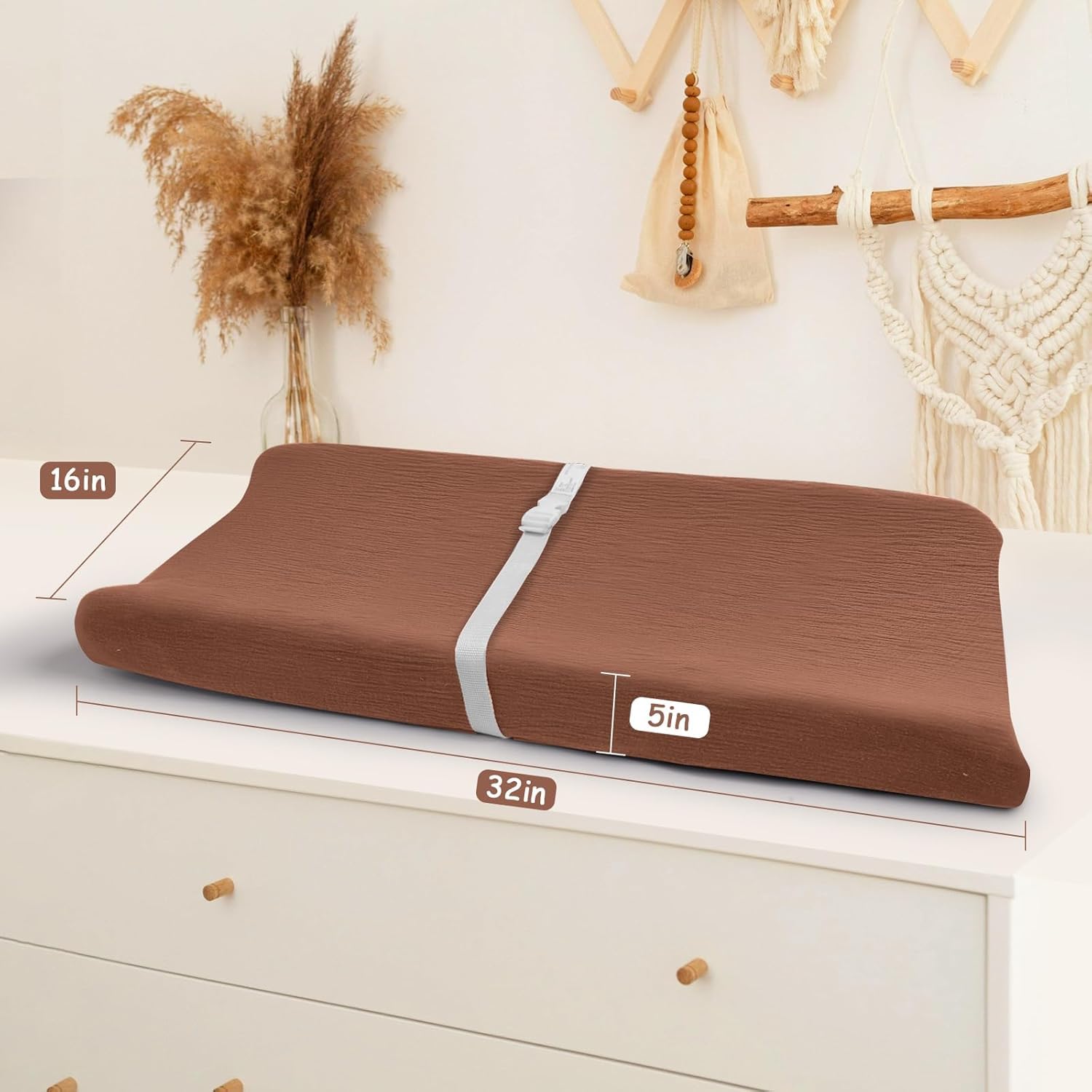 Pad Cover Baby Changing Table Mat Cow Print Changing Pad Cover