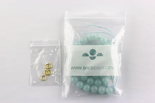 Miniatura 2 de Cuentas sueltas de gemas naturales, piedra de la energía de cristal de poder curativo para hacer joyas, 0.16, 0.24, 0.31, 0.4 pulgadas, de BRCbeads,