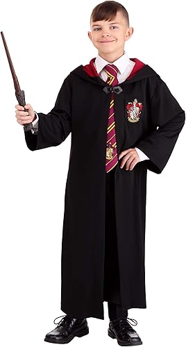 Miniatura 2 de Bata de Gryffindor de Harry Potter para niños, disfraz de Gryffindor para mago mágico, cosplay y Halloween