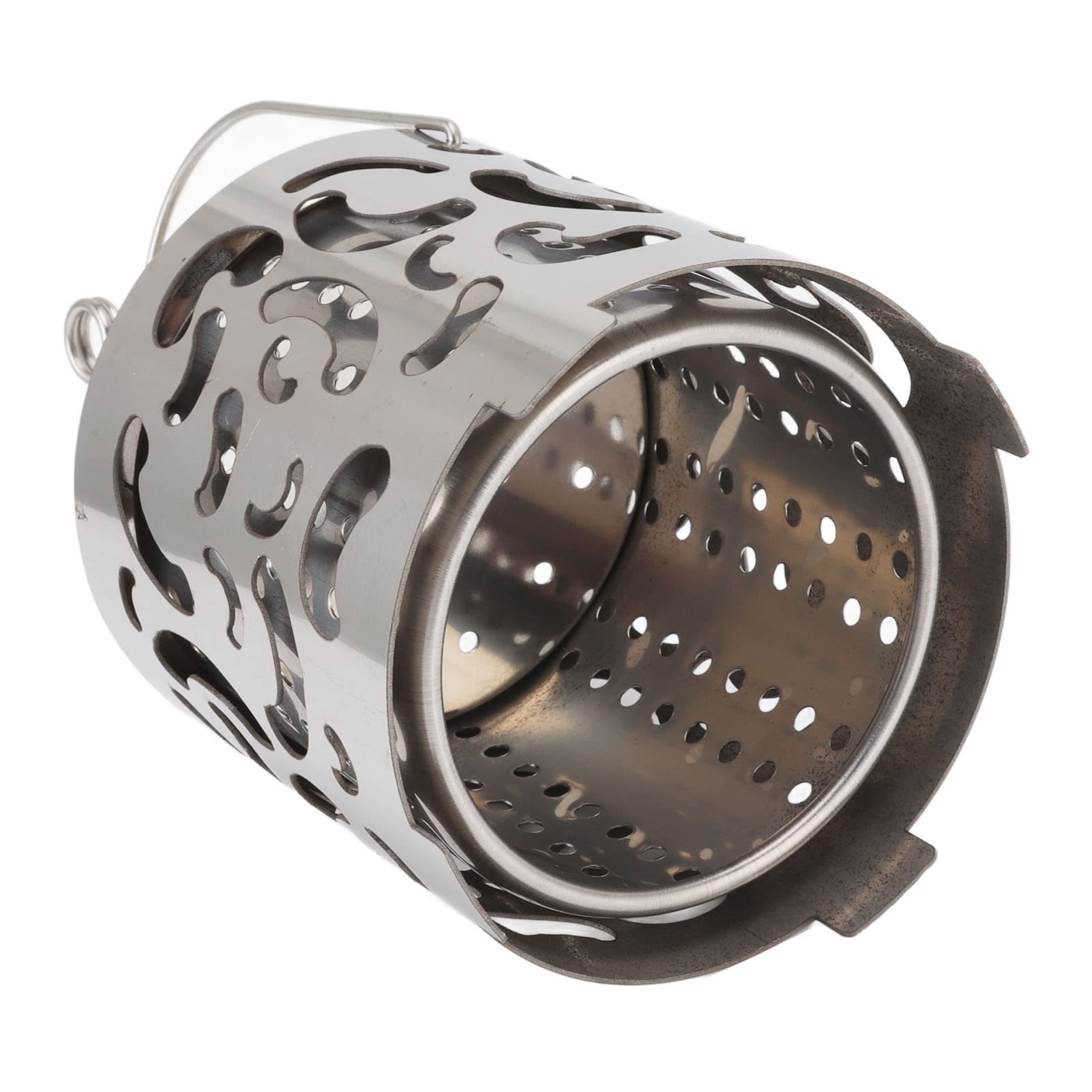 Chauffage de camping pour réchaud de camping et réchaud au butane, réchaud d'extérieur en acier inoxydable, couverture de réchaud portable pour pique-nique, randonnée, barbecue