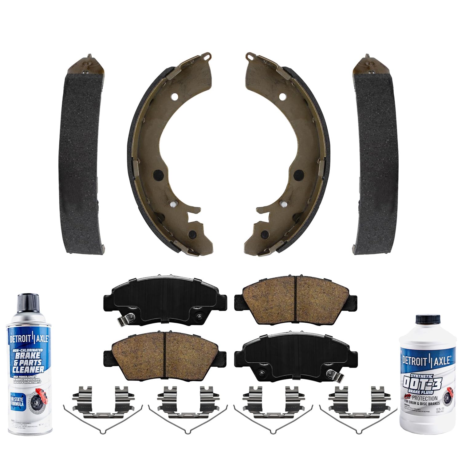 Detroit Axle Brake Kit for Hybrid Honda Civic