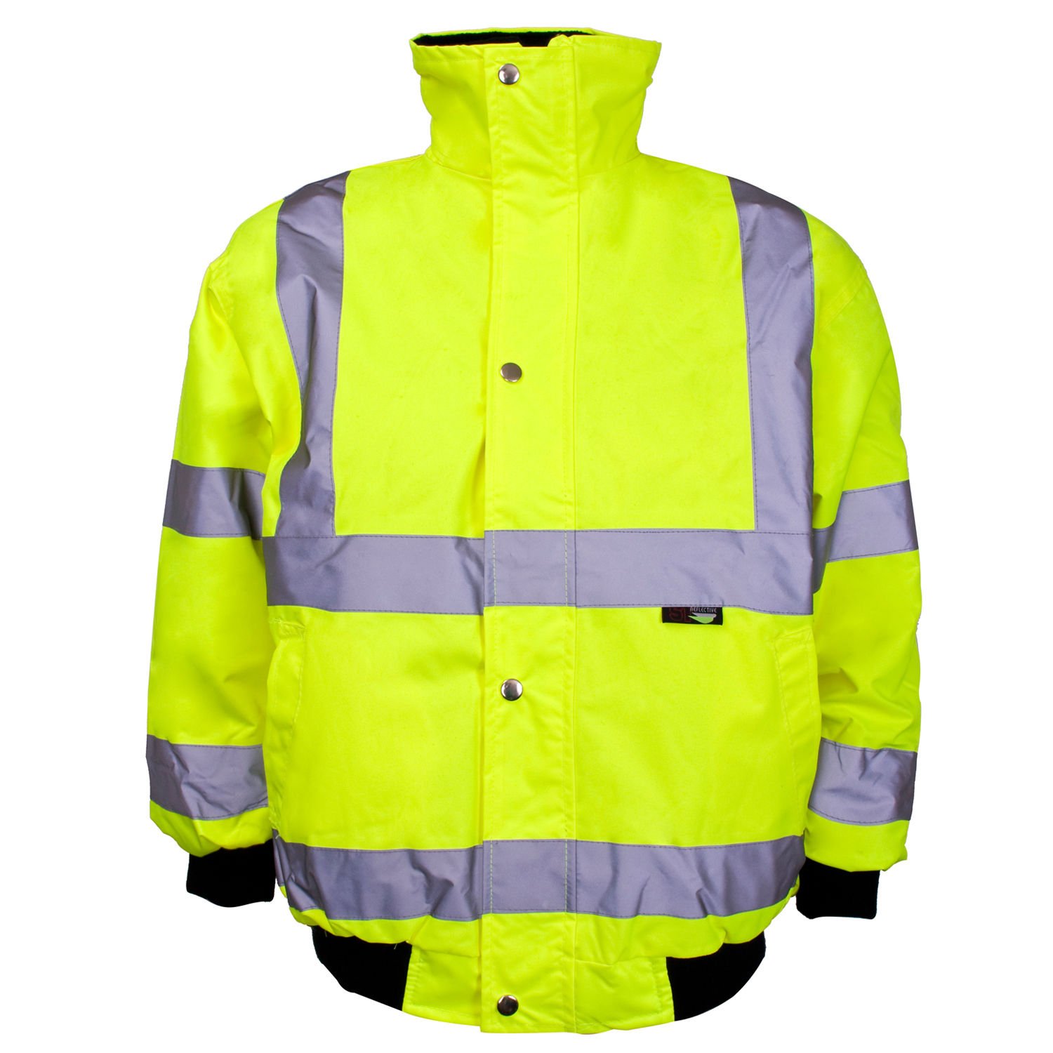 SupertouchKids Children's Junior Hi Vis High Viz Visibility Safety Waterproof Bomber Jacket
