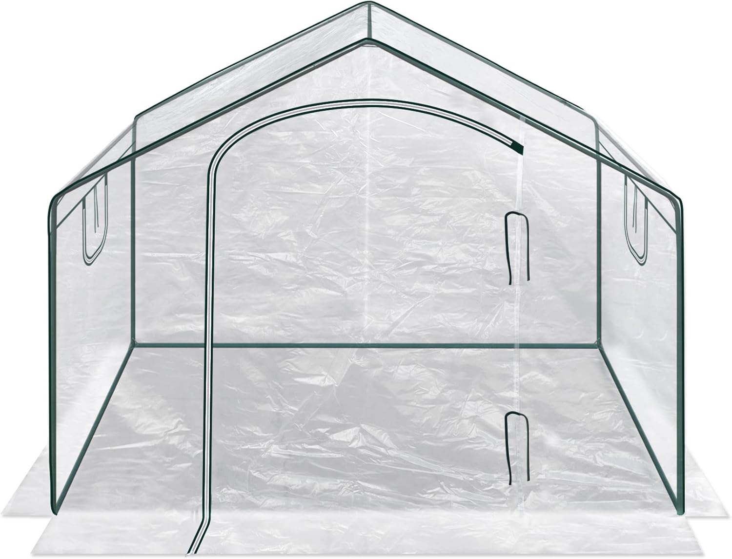 BenefitUSA Updated 5.9'x3.5'x5' New Hot Green House Outdoor Plant Gardening Greenhouse with 2 Ventilate Window
