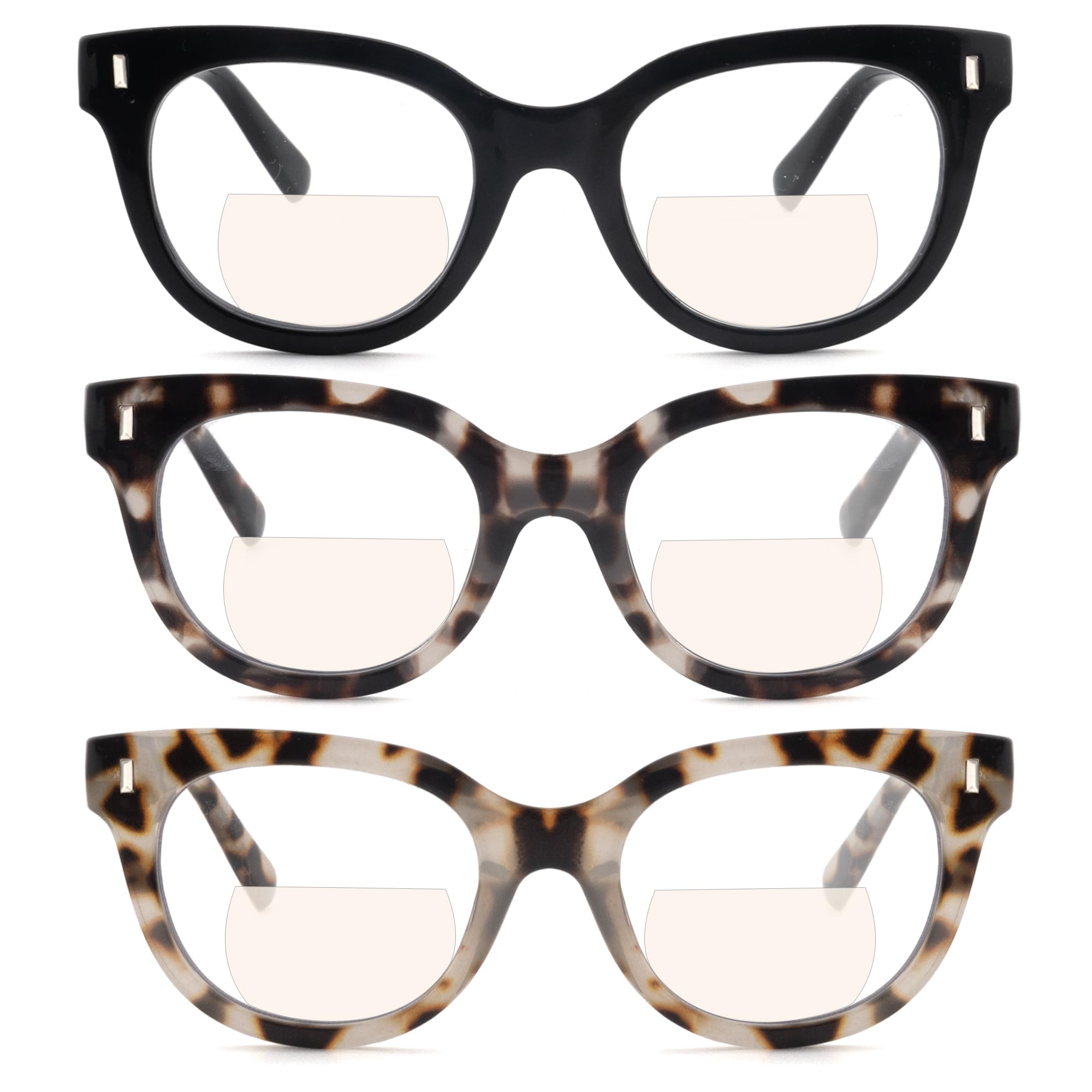 Amazon.com: zooxsky 3 Pack Bifocal Reading Glasses or Women Men