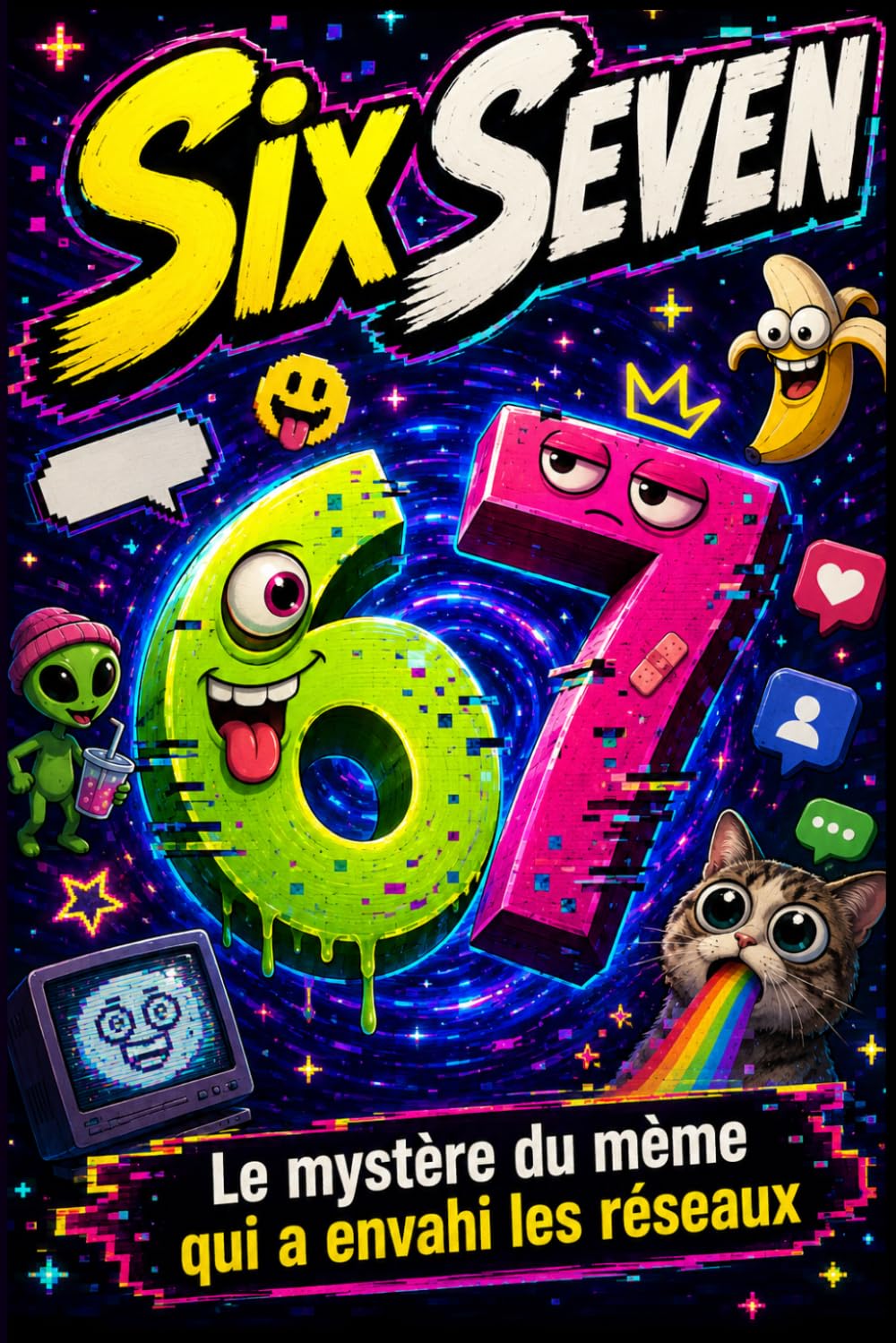 Six Seven Le mystère du mème qui a envahi les réseaux: Un thriller ado haletant entre mystère, enquête au collège, réseaux sociaux, mème viral, suspense, secrets et harcèlement numérique.