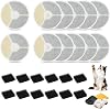 12 Packs Cat Water Filters for Petkit Eversweet Solo SE/Solo 2/3 Pro / 3 / 2s Drinking Fountain, Contains 12 Cat Filters for Water Fountain & 12 Sponges for Pump