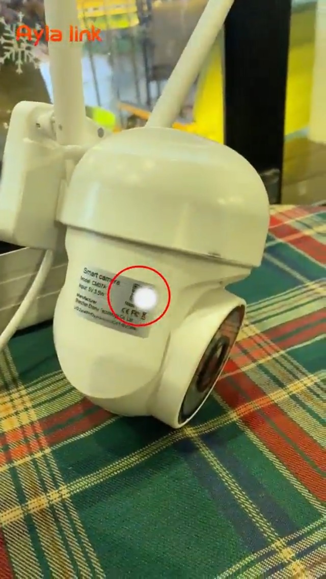 Amazon.com : Ayla link 3MP Security Camera Outdoor, 360°Pan-Tilt