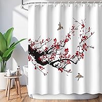 Vista 8 de LIVILAN - Cortina de ducha con 12 ganchos, varios diseños