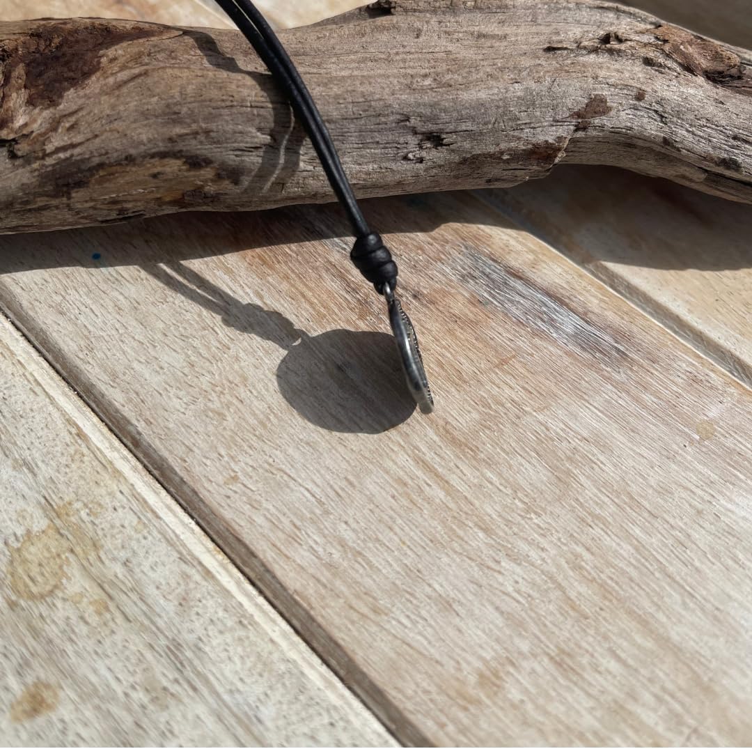 Cross Necklace Mens - Men Cross Coin, Religious Pendant, Medallion Necklaces, Christmas Gift, Catholic Pendant, Christian Charms, Women Gifts to Husband, Cute Crosses - Image 8