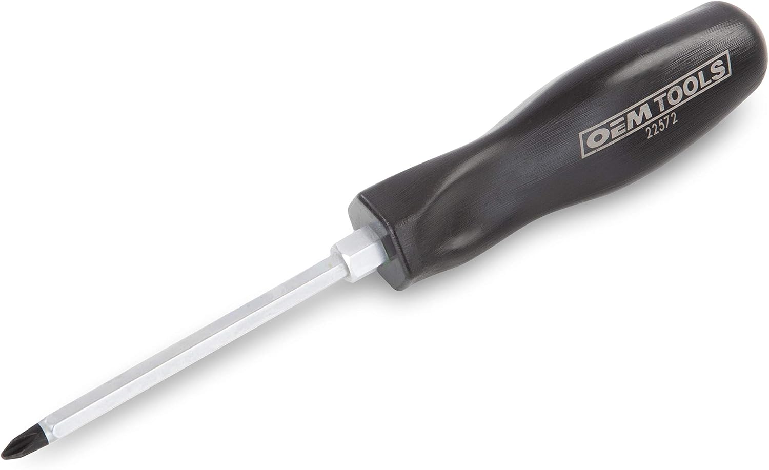 OEMTOOLS 22572 4 Inch No. 2 Phillips Screwdriver, HexShaped Shaft for