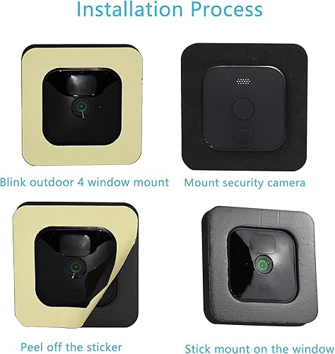 Miniatura 6 de TEKCAM Soporte de ventana compatible con Blink Indoor Blink Outdoor (3 generación), cámara Blink Outdoor 4 (4. generación), paquete de 2 soportes de