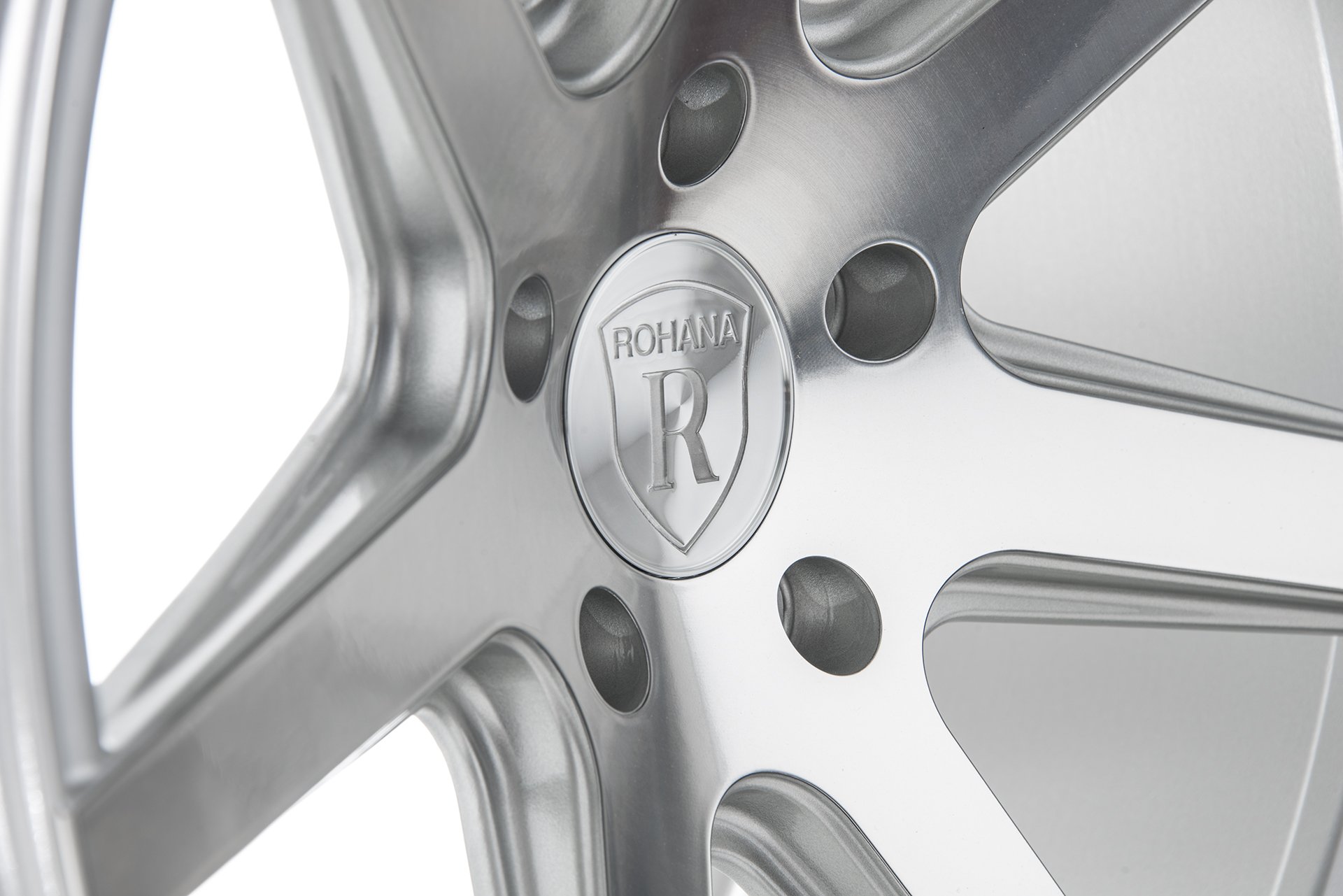 Amazon.co.jp: Rohana Wheels RC7ホイール 機械加工仕上げ (19x8.5 