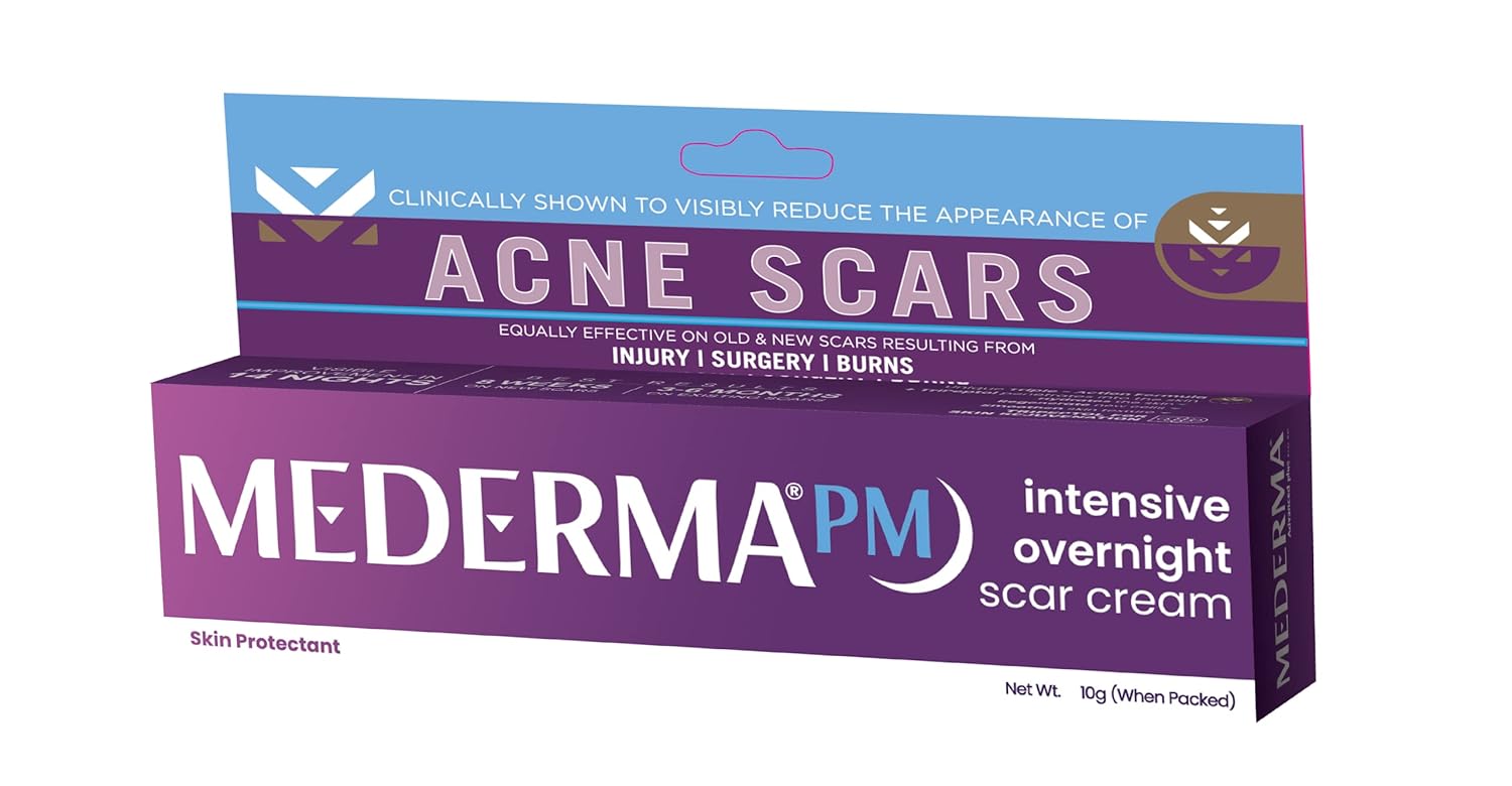 Mederma PM Acne Scar Removal Cream 10g Acne scars night cream Acne scar Treatment Scar