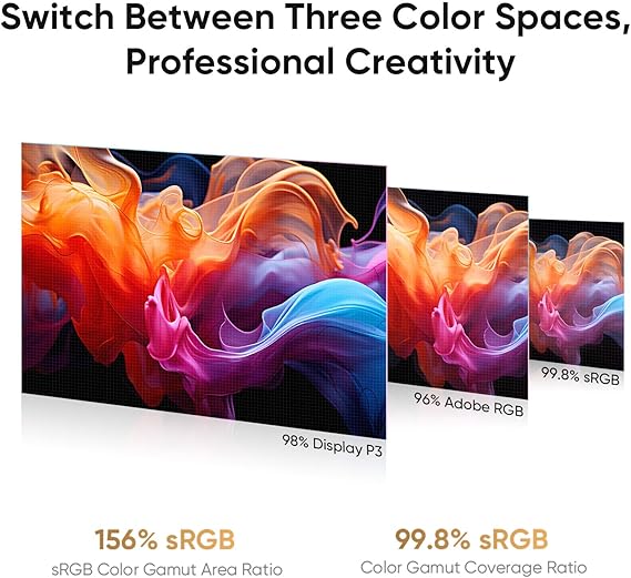 XPPen 4K UHD Artist Pro 19 Gen2 Drawing Tablet with Screen, 156% sRGB Graphic Tablet with 1.07 Billion Colors Anti-Glare Drawing Monitor with Dual 16384 Pen Pressure Stylus, Mini Keydial, 18.4