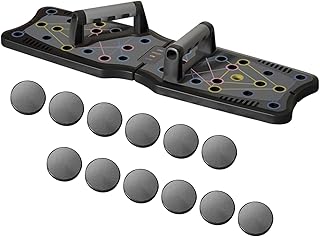 Tablero De Flexiones Plegable - Tablero De Ejercicios | Portes Press Up Boards | Pusiones De Flexión De Entrenamiento De Fitness | Equipo De Entrenamiento De Fortaleza De Grasa Antideslizante Para Muj