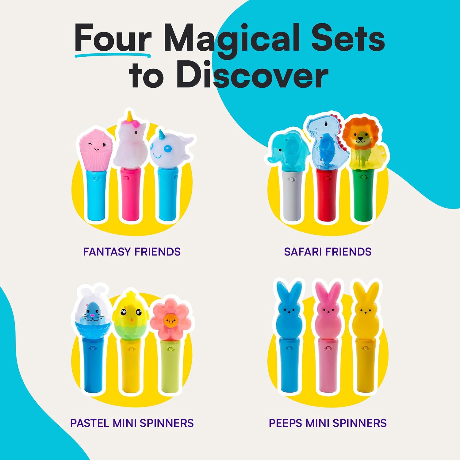 Light Up Wand Kids Spinning Light