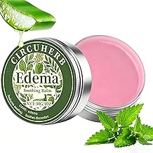 Edema Balm for Legs, Soothing Miracle Balm, Body Balms to Reduce Swelling in Feet and Legs, Var-icose V-eins Cream, Body Cream with Natural Ingredients, Vegan Skincare, 30g