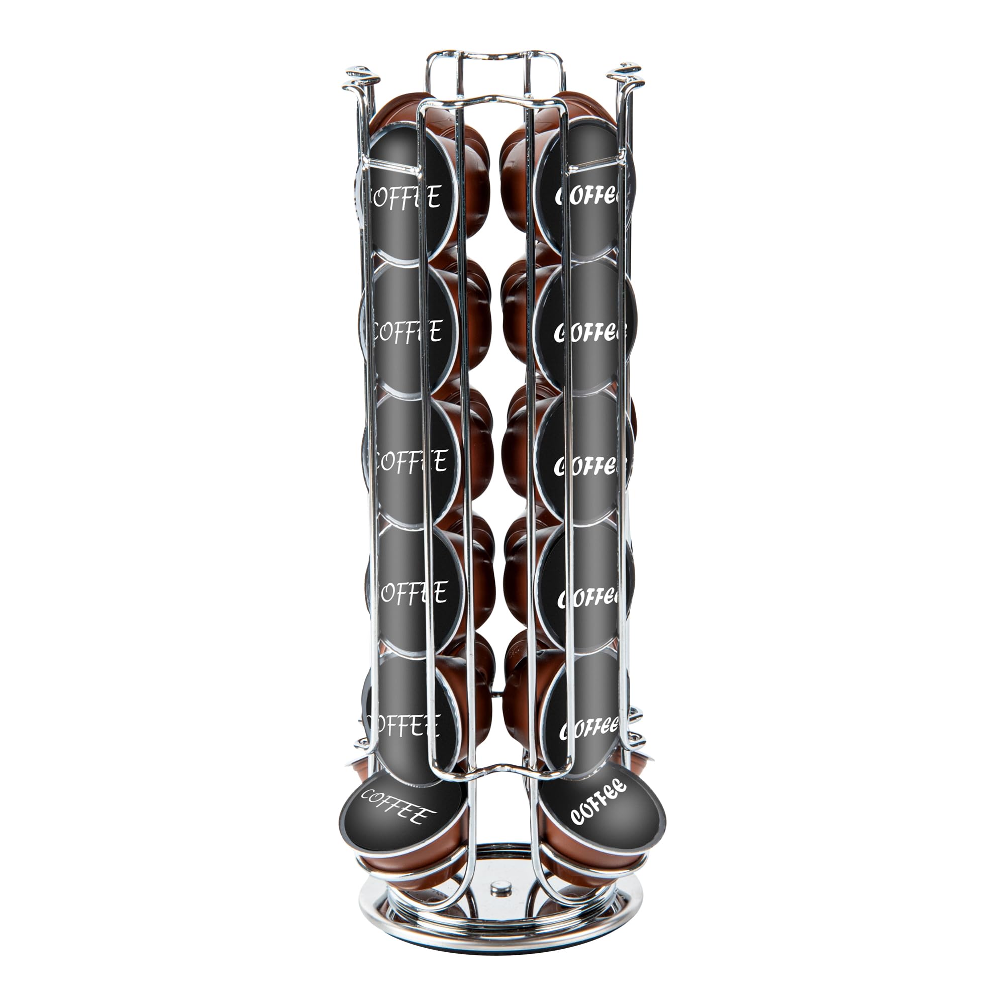 Support de capsules de café Dolce Gusto rotatif 360 et organiseur de dosettes expresso