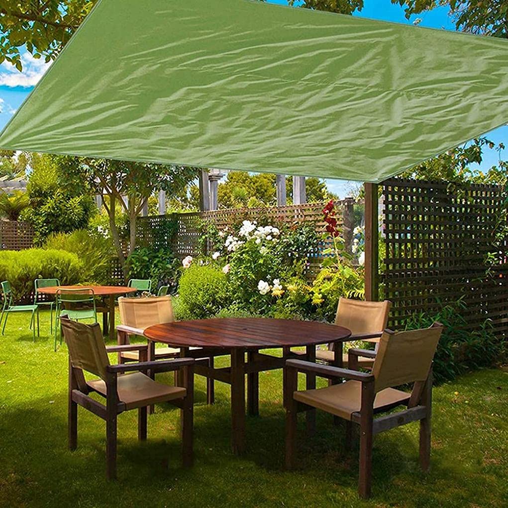 Bâche De Camping Portable Imperméable, Abri Solaire Hamac Coupe-Vent Tente De Mouche De Pluie Bâche Bâche Abri Pare-Soleil Auvent pour La Pêche en Plein Air Randonnée, B