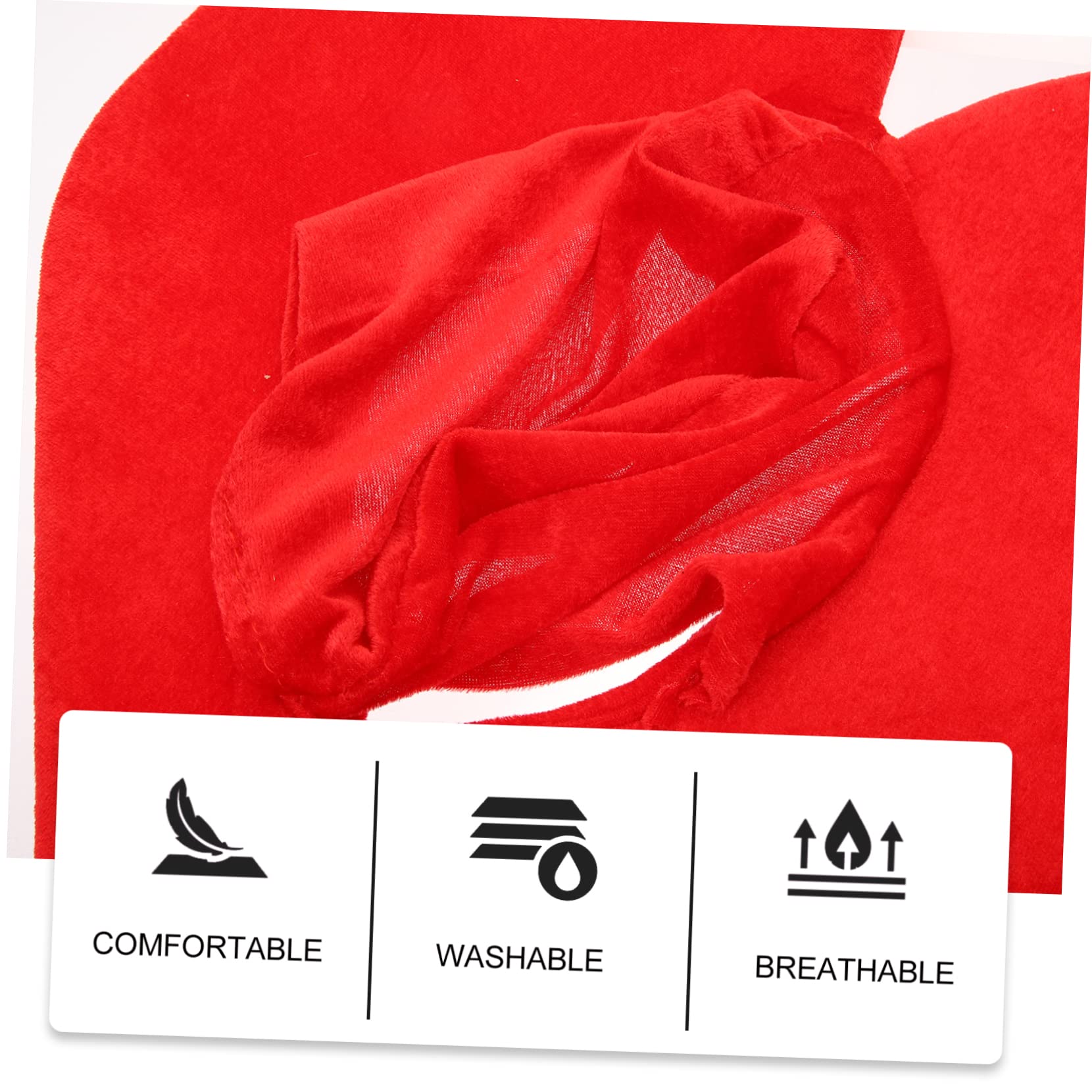 TOYANDONA 4piezas Sombrero De Forma De Corazón Para Fiestas Accesorio Divertido Para Disfraces De San Valentín Para Bodas y Sesiones De Fotos Hecho De Materiales De Calidad Diseño