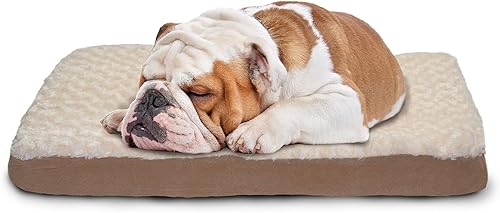 Miniatura 5 de Furhaven Cama de gel refrescante para perros medianosgrandes de hasta 55 libras con funda extraíble y lavable, colchón de gamuza y piel sintética