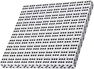 6-Sided Games Dice Set, Colored Dice with Black Velvet Pouches for Playing Games, Like Board Games, Dice Games, Math Game...