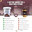 GYMBROSIA High Protein Peanut Butter, Choco-Hazelnuts CRUNCHY (500g) | 115g PROTEIN | Sweetened with Dhaga Mishri, NO Refined Sugar | Real Cocoa for Instant Energy & Roasted Peanut Crunch for Gym Beasts gallery image