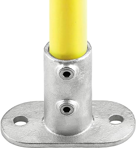 Miniatura 3 de Global Industrial Montaje de tubería de brida de riel de tamaño de 1 pulgada (diámetro interior de montaje de 1.375 pulgadas)