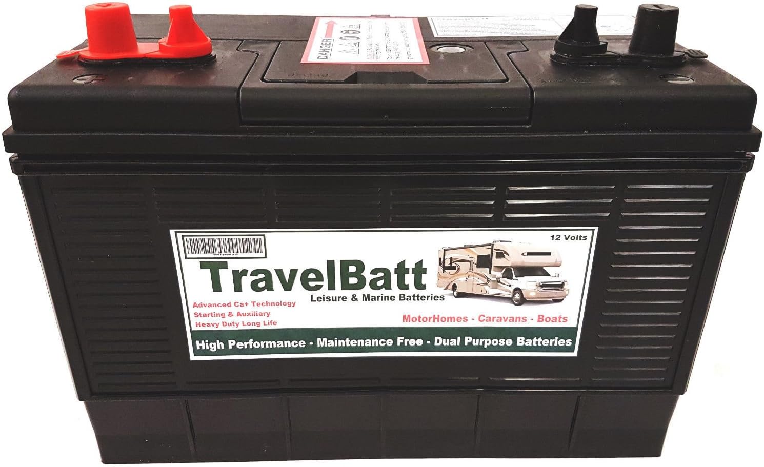 12V 120AH (110AH) TB31MF (Replace XV31MF & LX31MF) Heavy Duty Ultra Deep Cycle Leisure Marine Battery Caravan Motorhome Motor Mover Boat