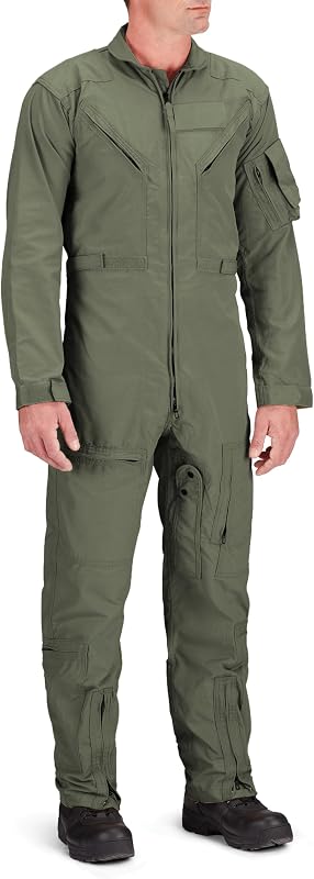 Propper Unisex Cotton Twill 27/P Flyers Coverall | Air Crew and Maintenance Flight Suit, For Men and Women