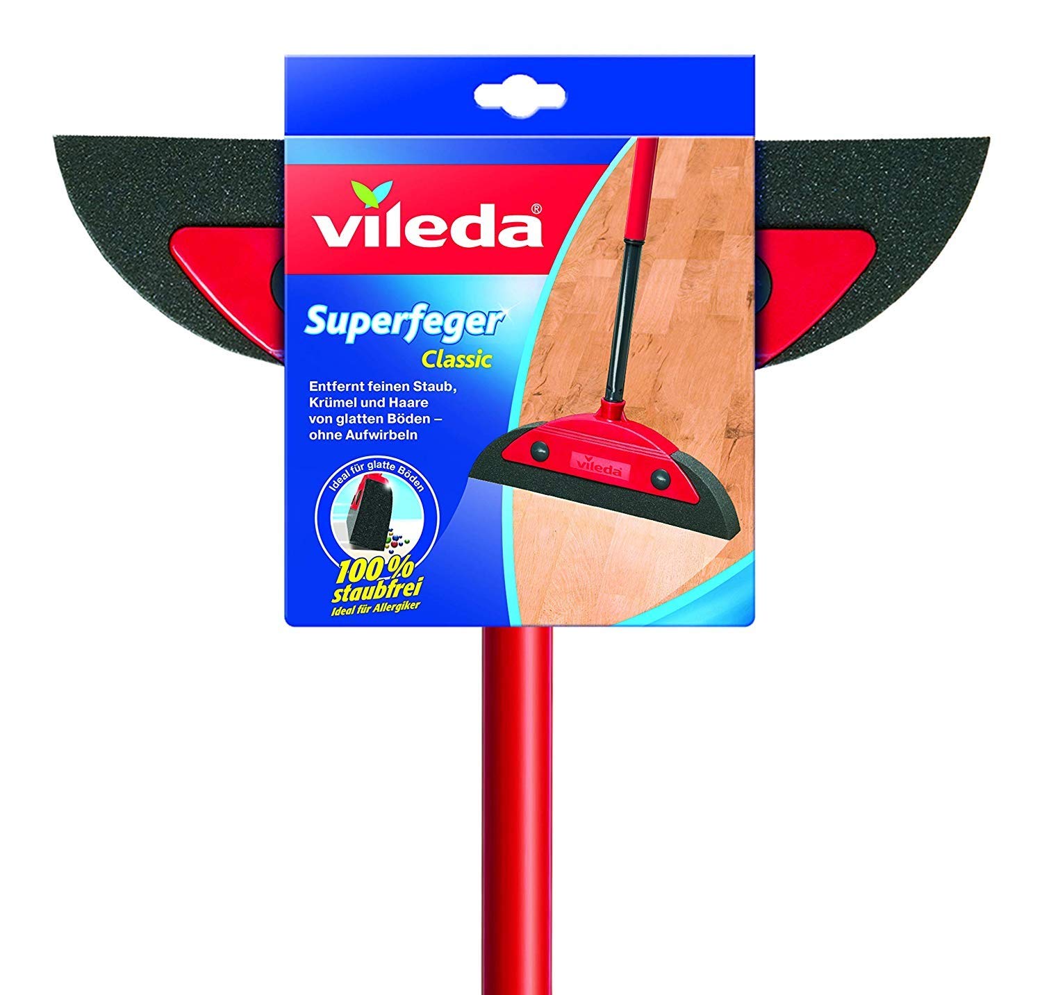 1469 Super Feger Classic broom with telescopic handle