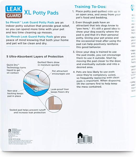 so phresh potty pads