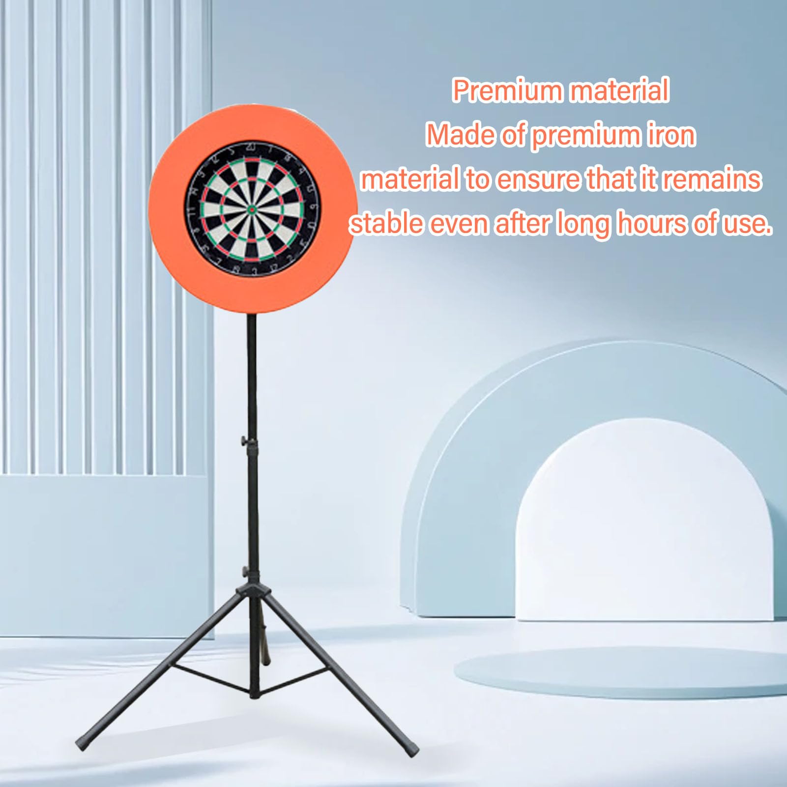Dartboard-Ständer, hervorragende Stabilität, höhenverstellbar, für Heimspielzimmer