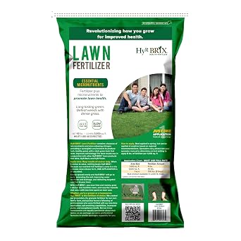 Slow-Release 22-7-7 Lawn Fertilizer, 45lb Bag - Lawn Food with Essential Micronutrients - Promotes Dense, Healthy Grass & Long-Lasting Green - Covers 5,600 Sq Ft