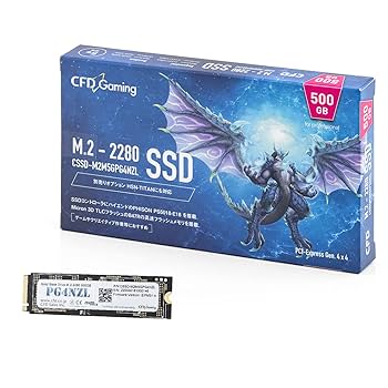 Amazon.co.jp: CFD販売 PG4NZLシリーズ 500GB (読取り最大 7,000
