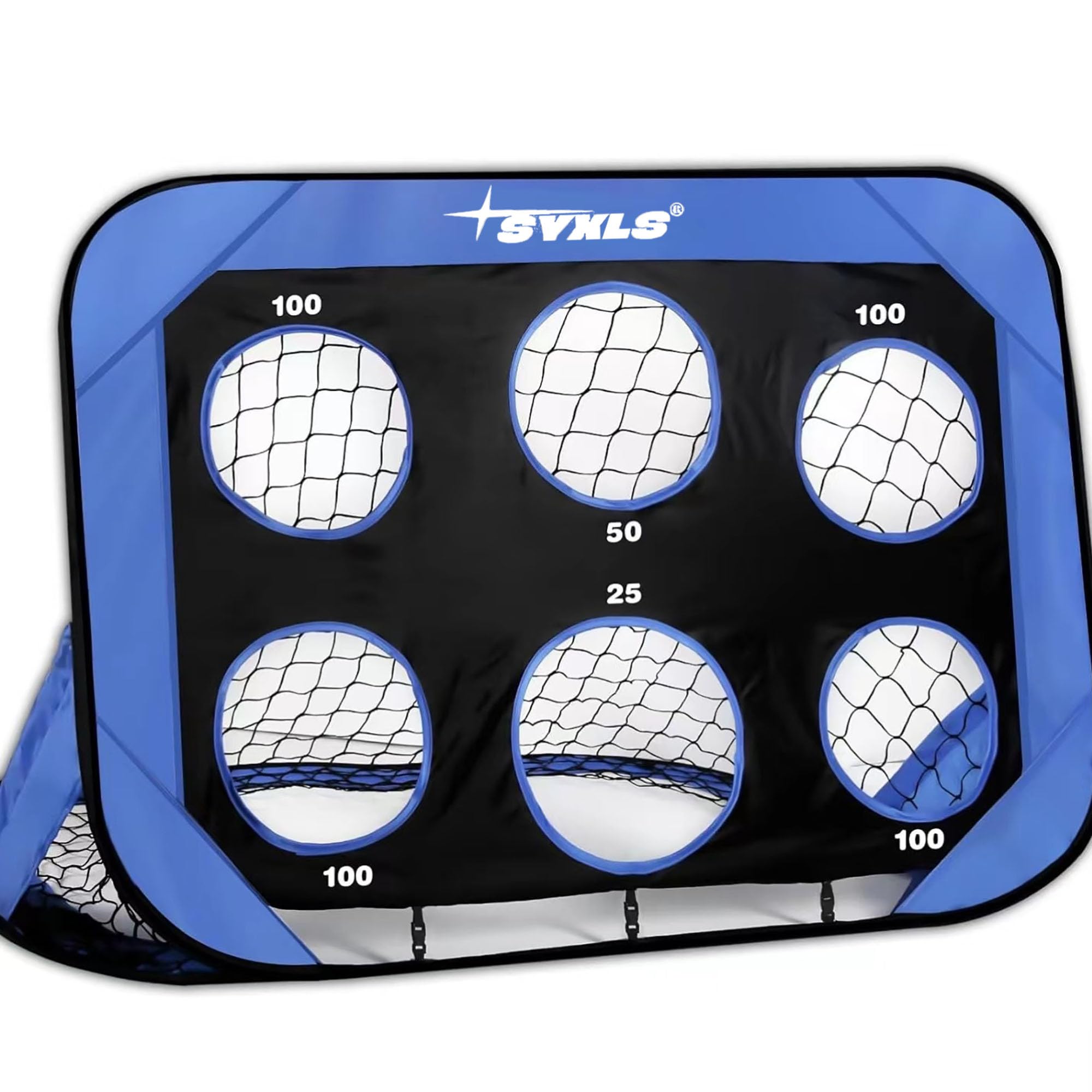 Buts de Football Pour Enfants, Buts de Football Pour Enfants 4 en 1, Portables et Détachables, Équipement d'Entraînement de Football Polyvalent Pour l'Intérieur et l'Extérieur