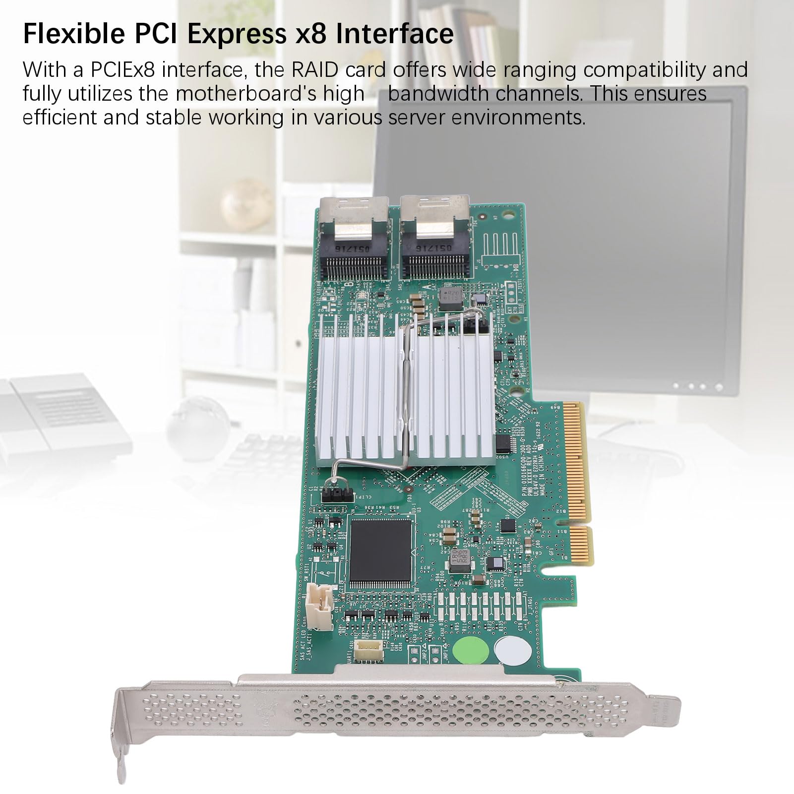 Scheda Controller RAID IR H310, Scheda Array SAS PCI Express X8 da 6 GB/s per system Server