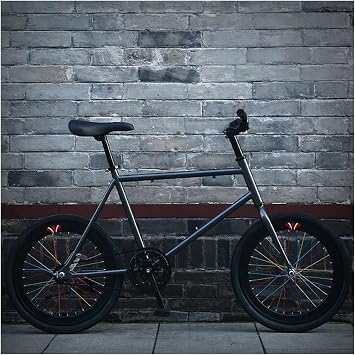 Bicycle, Freestyle BMX Bike, Lightweight, Road Cycling, Portable, Adjustable Saddle Height, Brake Sensitivity, Small Wheel Vehicles, Anti-Slip Tire, High Carbon Steel Frame, Load Capacity 264.4 lbs