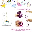 Party Propz Unicorn Theme Birthday Decorations Kit – 68 Pcs | Pastel Balloons for Decoration, Unicorn Swirls, Happy Birthday Banner, Confetti Balloons, Unicorns Decoration for Birthday Girls gallery image